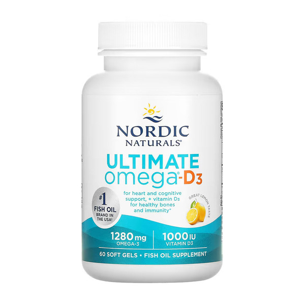 Ultimate Omega-D3 - 60 softgels. Фото 3