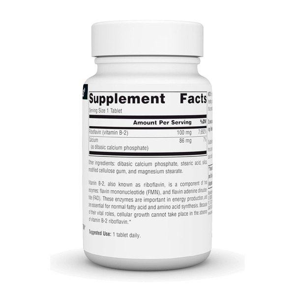 Vitamin B-2 100 mg - 100 tabs. Фото 2