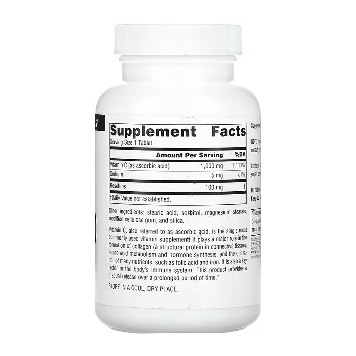C-1000 1000 mg - 100 tabs. Фото 4