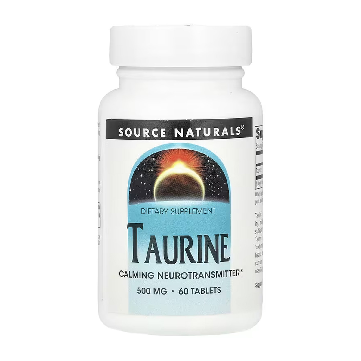 Taurine 500 mg - 60 tabs. Фото 3