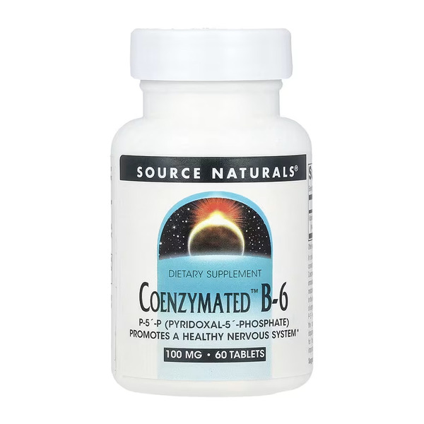 Coenzymated™ Vitamin B-6 100 mg - 60 tabs. Фото 3