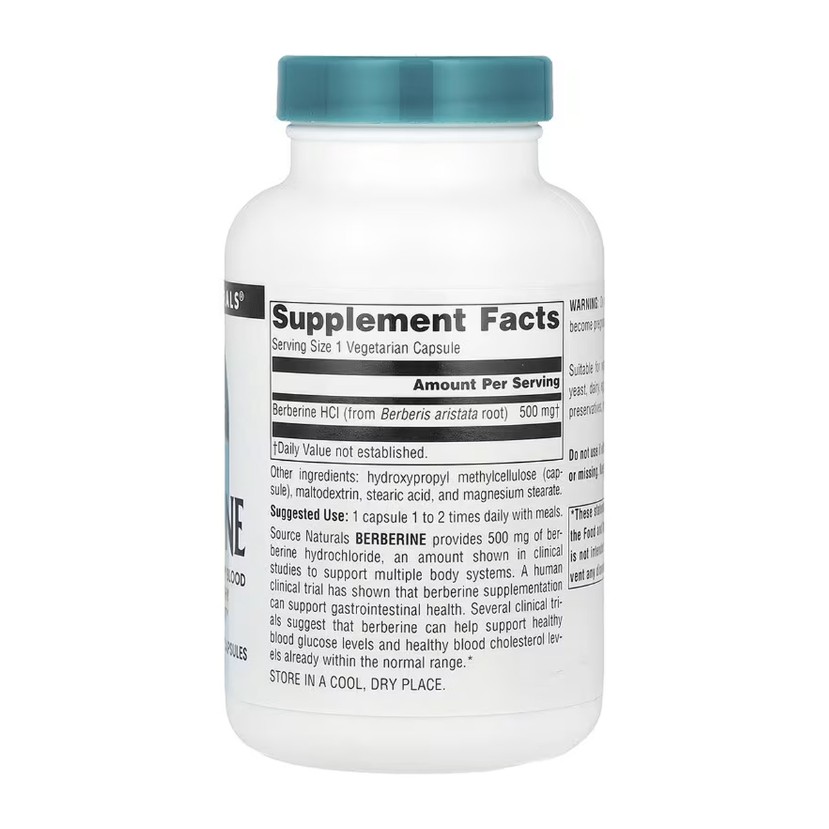 Berberine 500 mg - 120 vcaps. Фото 4