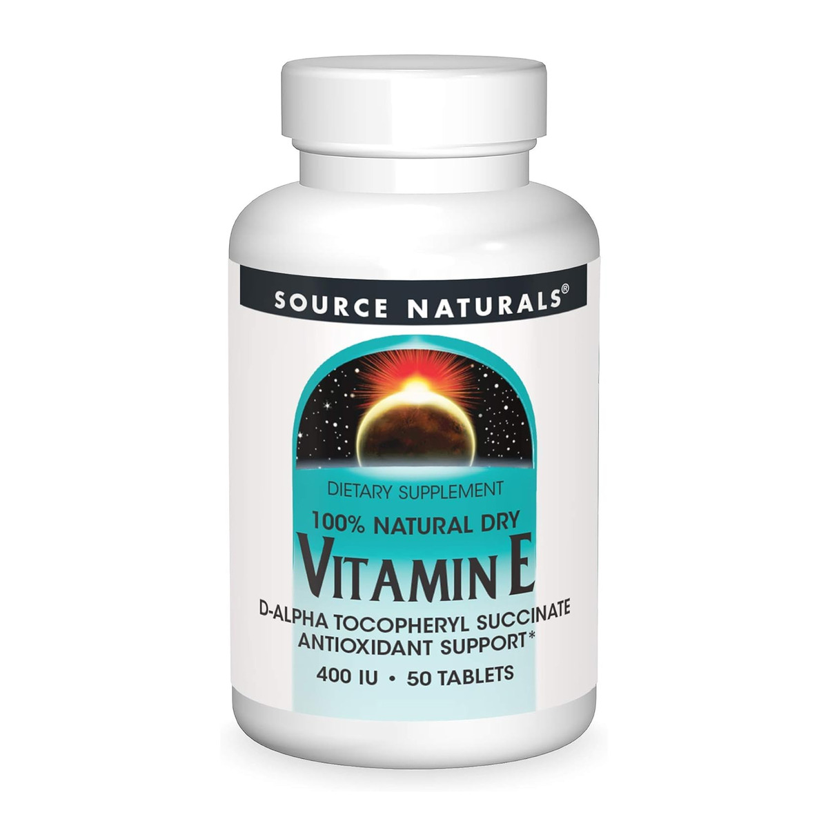 Vitamin E 400 IU D-Alpha Tocopherol - 50 tabs. Фото 3