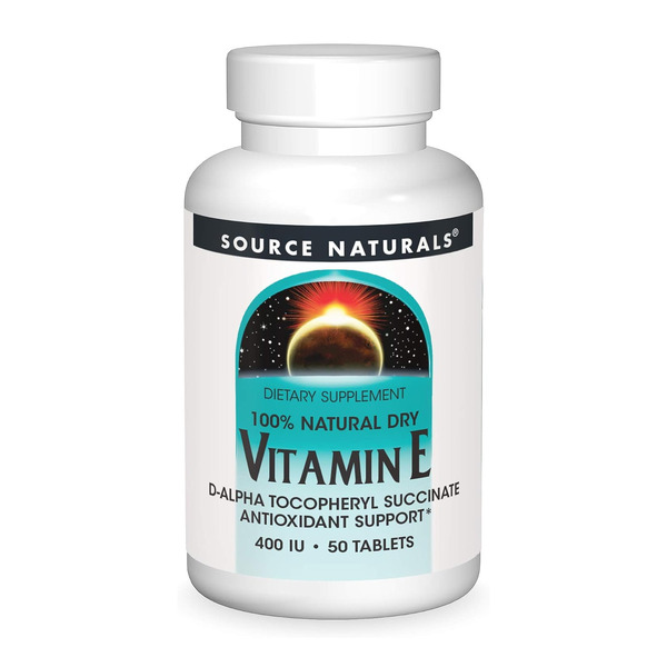 Vitamin E 400 IU D-Alpha Tocopherol - 50 tabs. Фото 3
