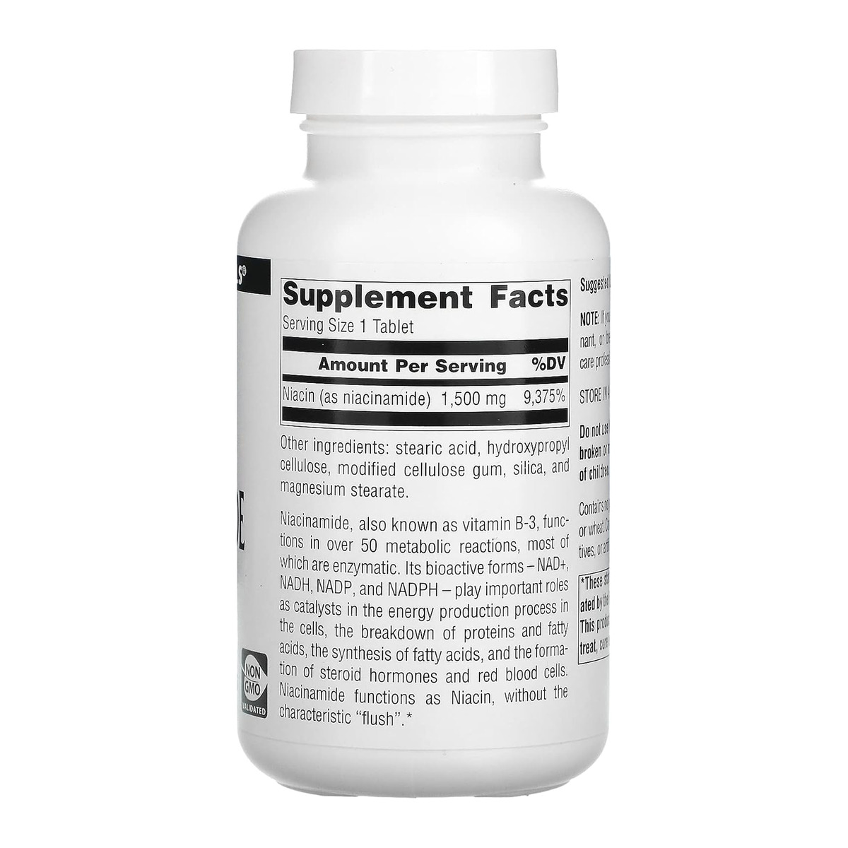 Niacinamide B-3 1500 mg - 100 tabs. Фото 4