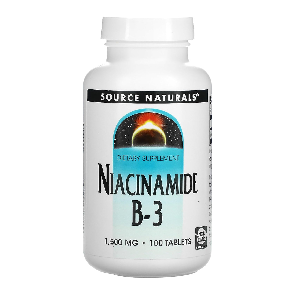 Niacinamide B-3 1500 mg - 100 tabs. Фото 3