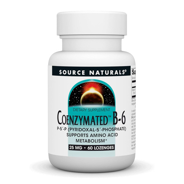 Coenzymated™ Vitamin B-6 25 mg - 60 lozenges. Фото 3