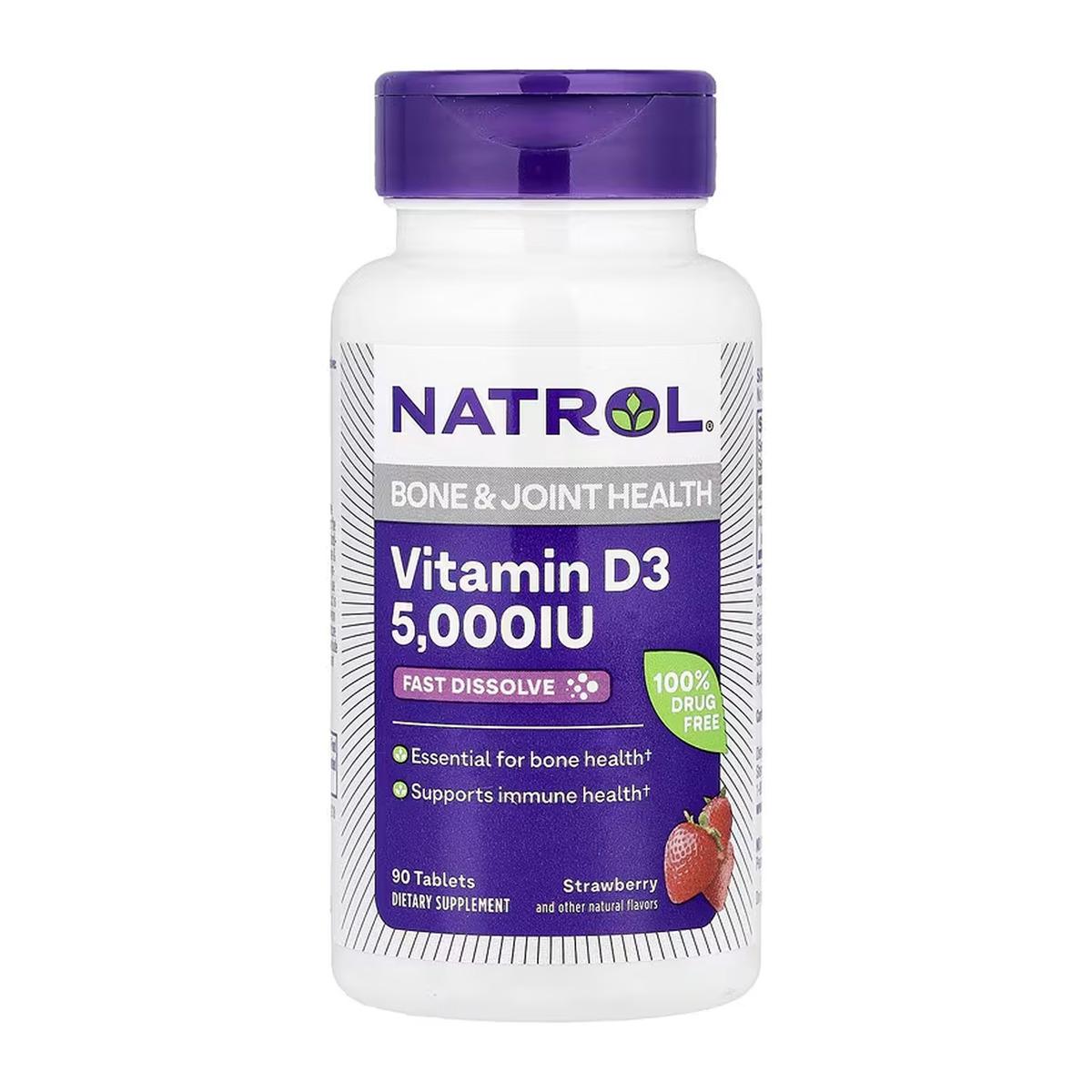 Vitamin D3 5,000 IU - 90 tabs. Фото 3