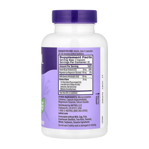 Sleep & Restore Melatonin Free - 60 caps. Фото 4