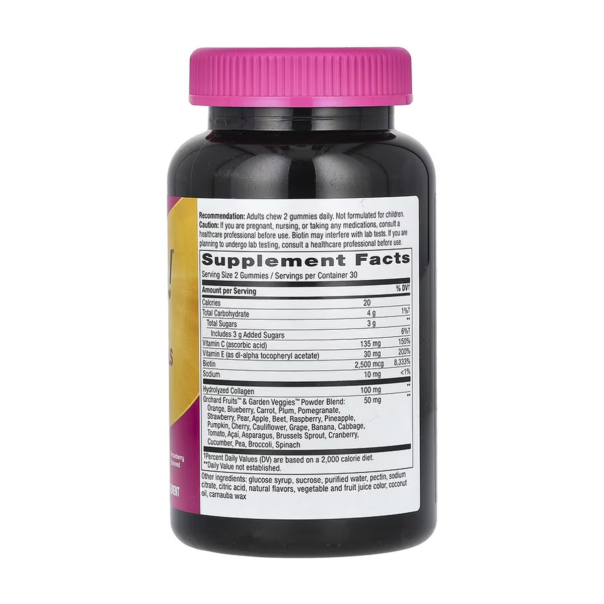 Hair, Skin & Nail Gummy - 60 gummies. Фото 2