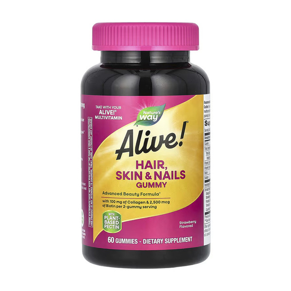 Hair, Skin & Nail Gummy - 60 gummies. Фото 3