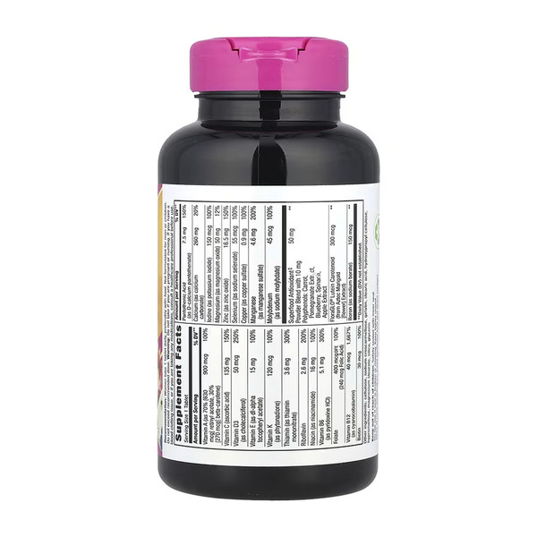 Women's 50+ Complete Multivitamin - 130 tabs. Фото 2