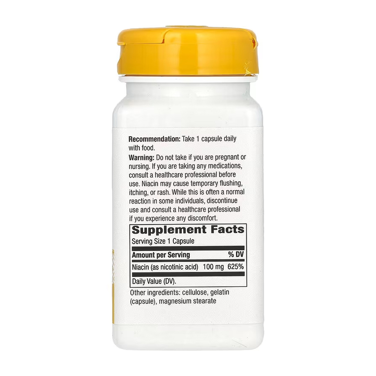 Niacin 100 mg - 100 caps. Фото 4