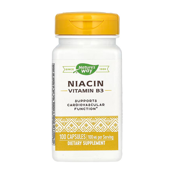 Niacin 100 mg - 100 caps. Фото 3
