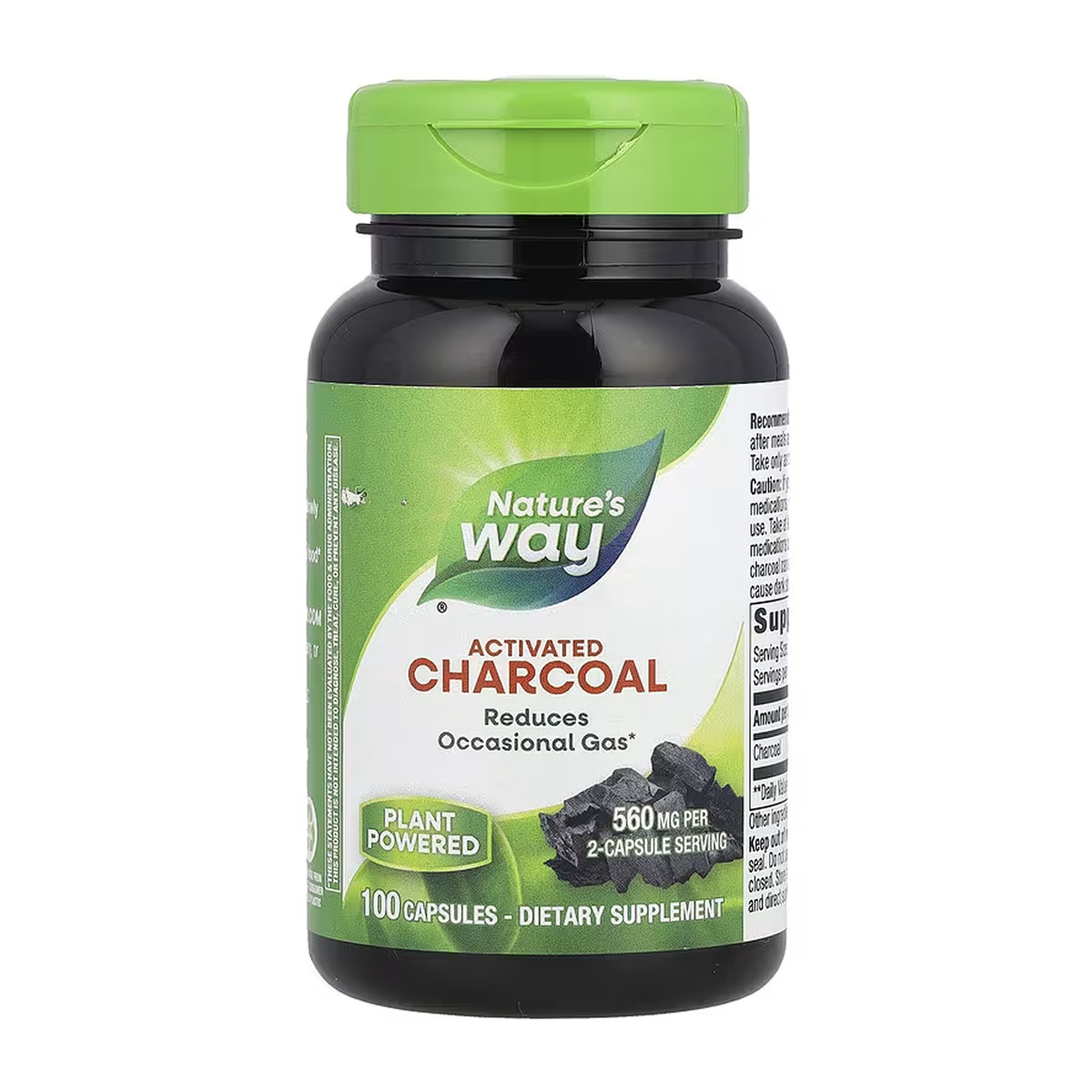 Activated Charcoal - 100 caps. Фото 3
