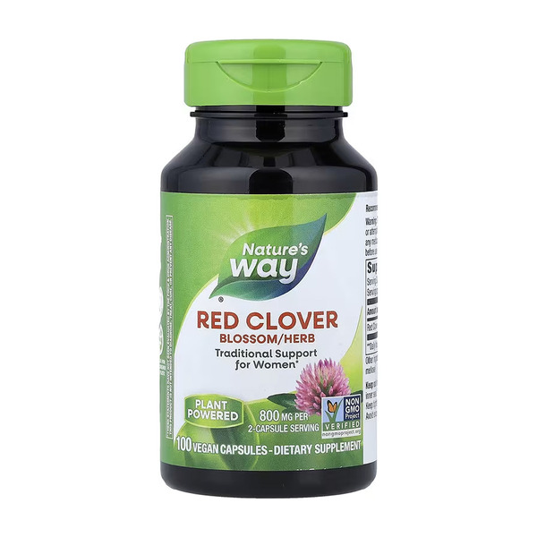 Red Clover Blossoms/Herb - 100 vcaps. Фото 3
