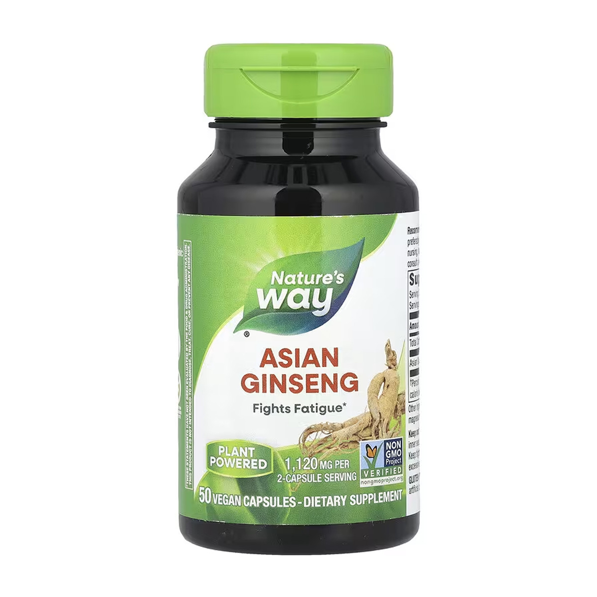 Asian Ginseng - 50 vcaps. Фото 3