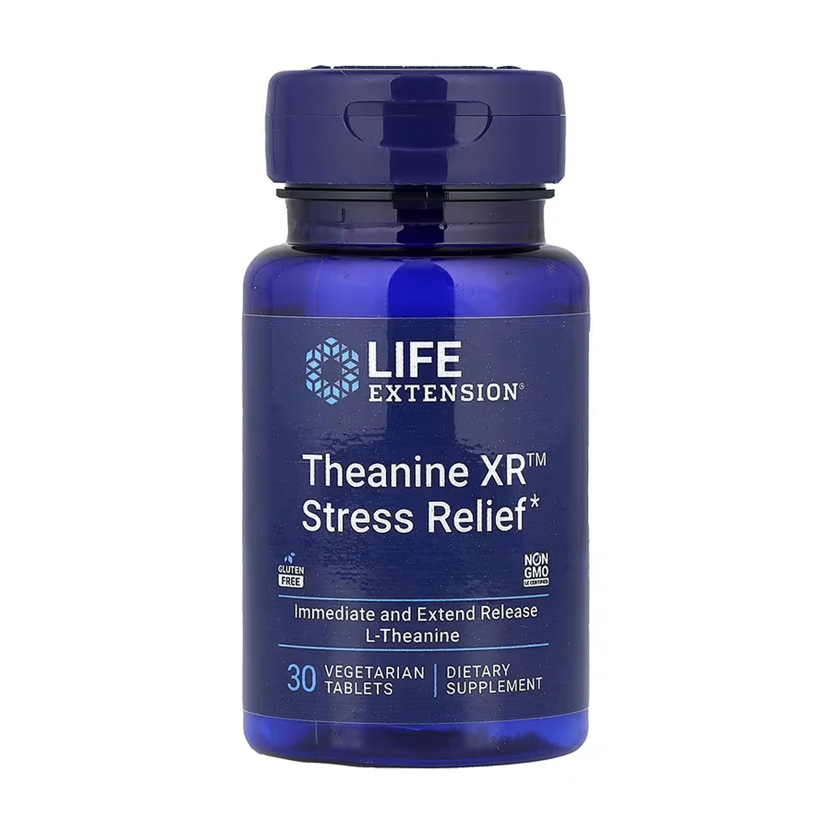 Theanine XR™ Stress Relief - 30 vegetarian tablets. Фото 3
