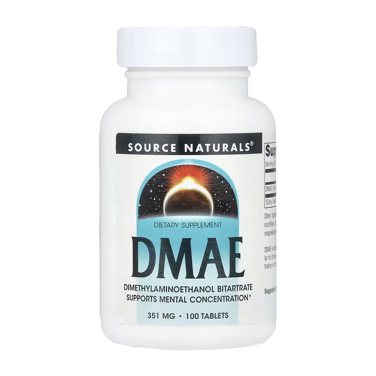 DMAE 351 mg - 100 tabs. Фото 3