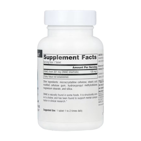 DMAE 351 mg - 100 tabs. Фото 2