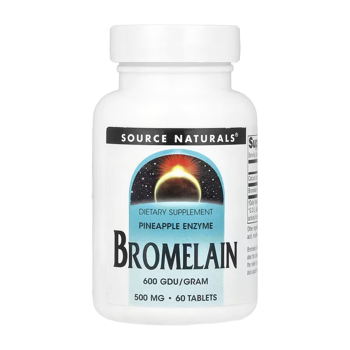 Bromelain 600 GDU - 60 tabs. Фото 3
