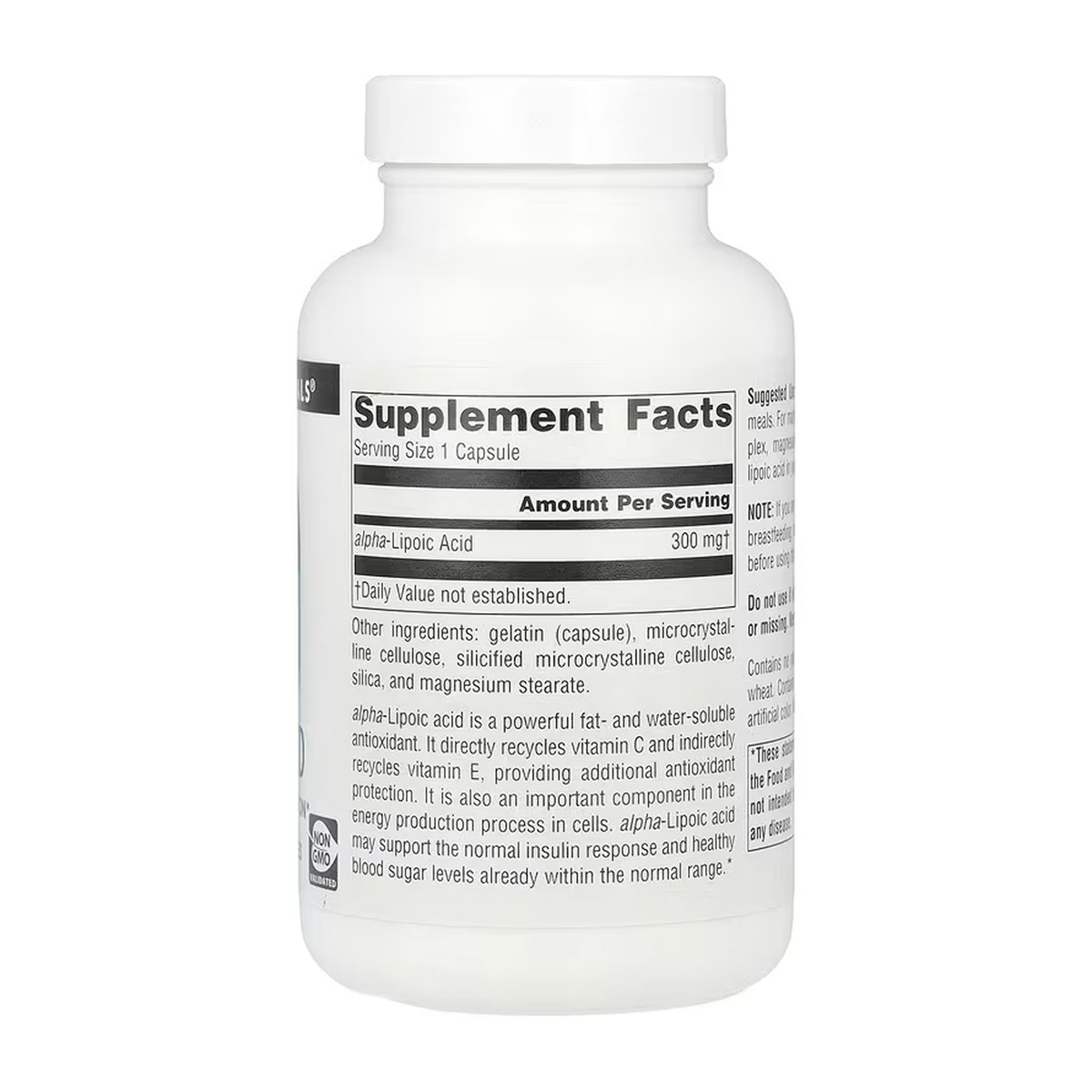 Alpha Lipoic Acid 300 mg - 120 caps. Фото 2