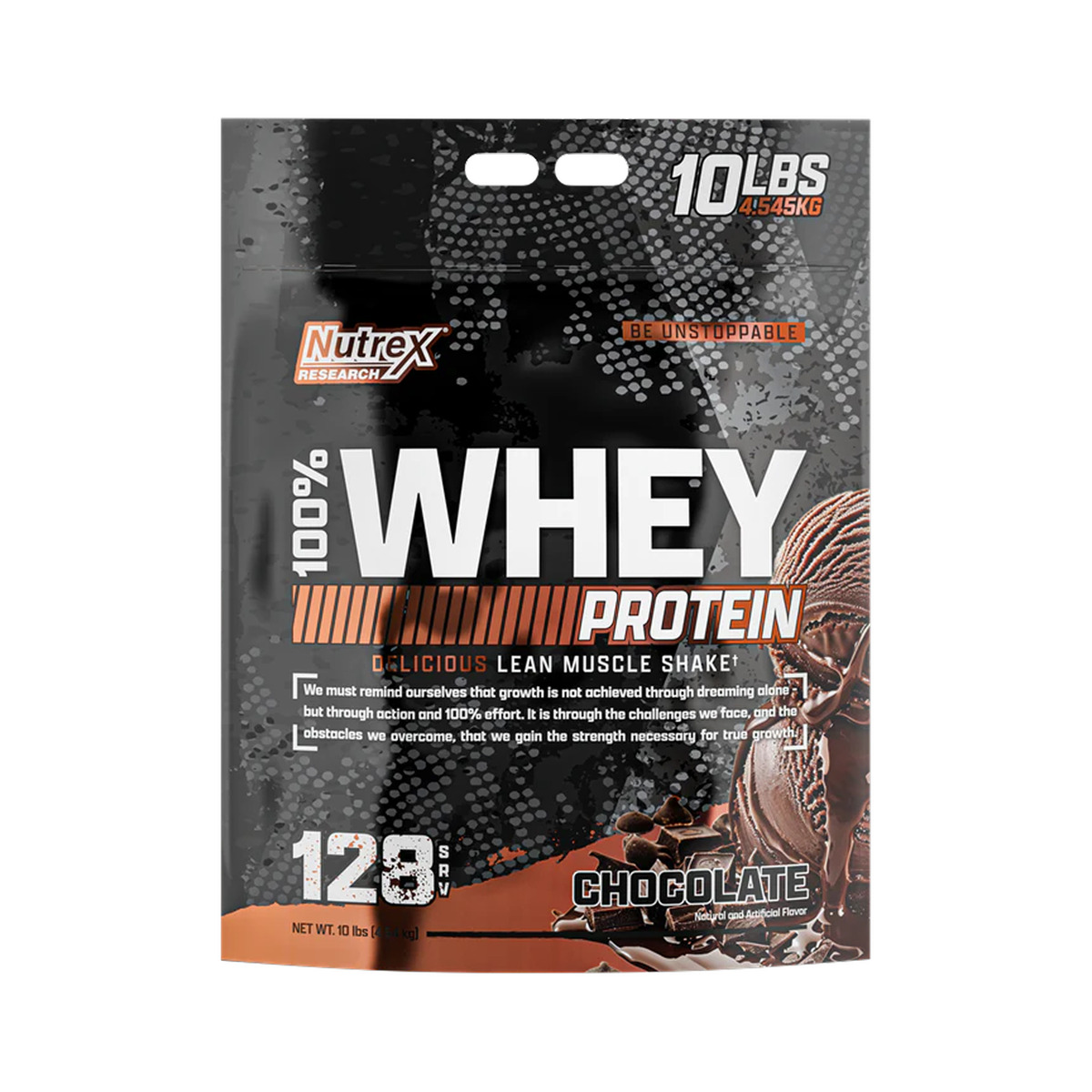 100% Whey - 4545g Chocolate. Фото 3