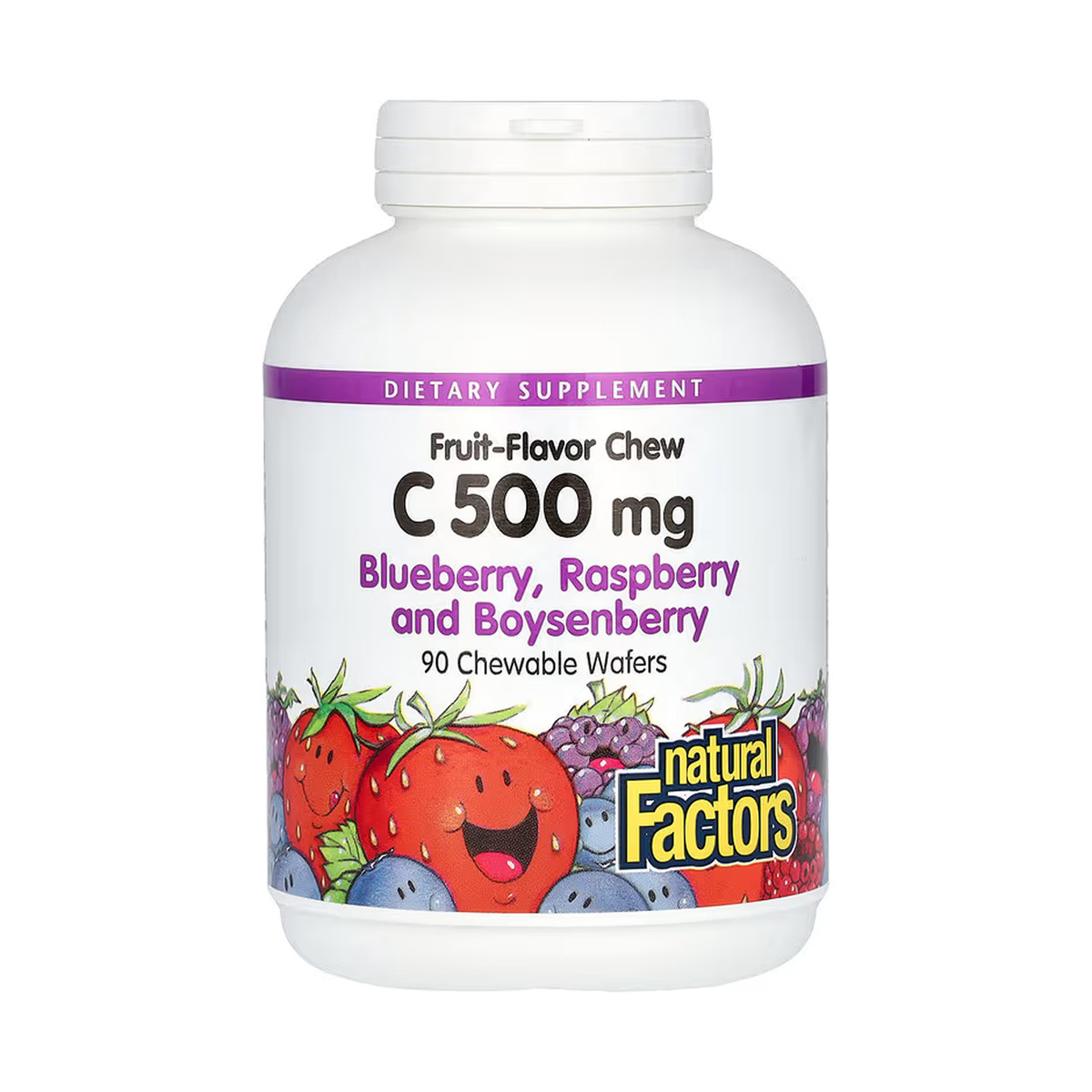 Vitamin C 500mg - 90 tabs Mixed Berry. Фото 3