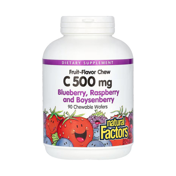 Vitamin C 500mg - 90 tabs Mixed Berry. Фото 3
