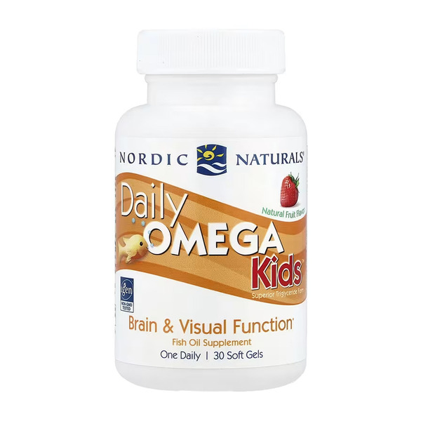 Daily Omega Kids - 30 softgels Natural Fruit. Фото 3