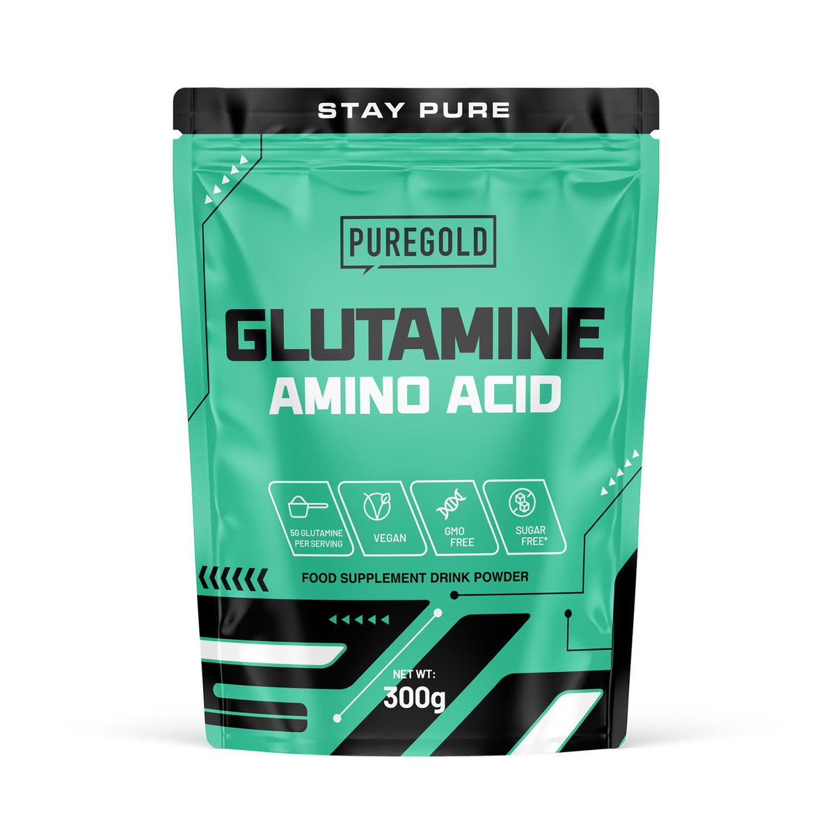 Glutamine - 300g Unflavored. Фото 3