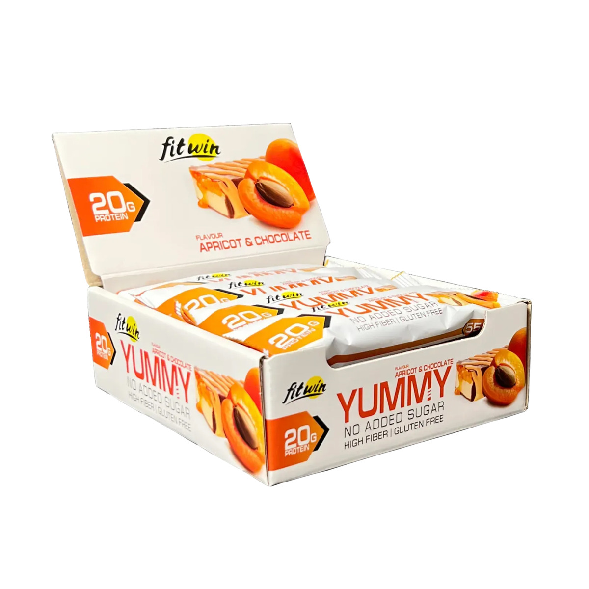 YummY - 12x55g Apricot Chocolate. Фото 3