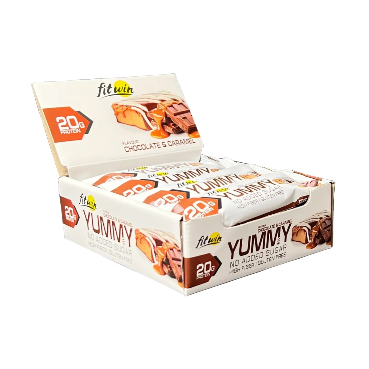 Yummy - 12x55g Chocolate and Caramel. Фото 3
