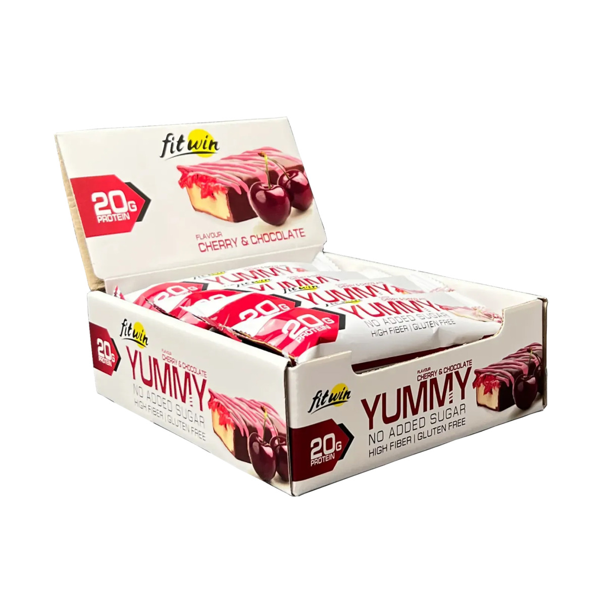 Yummy - 12x55g Cherry and Chocolate