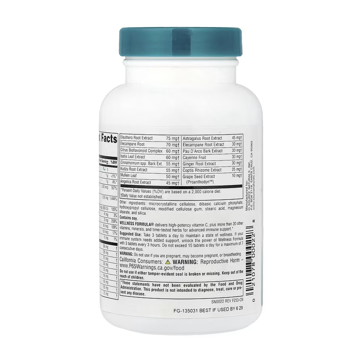 Wellness Formula® - 90 tabs. Фото 3