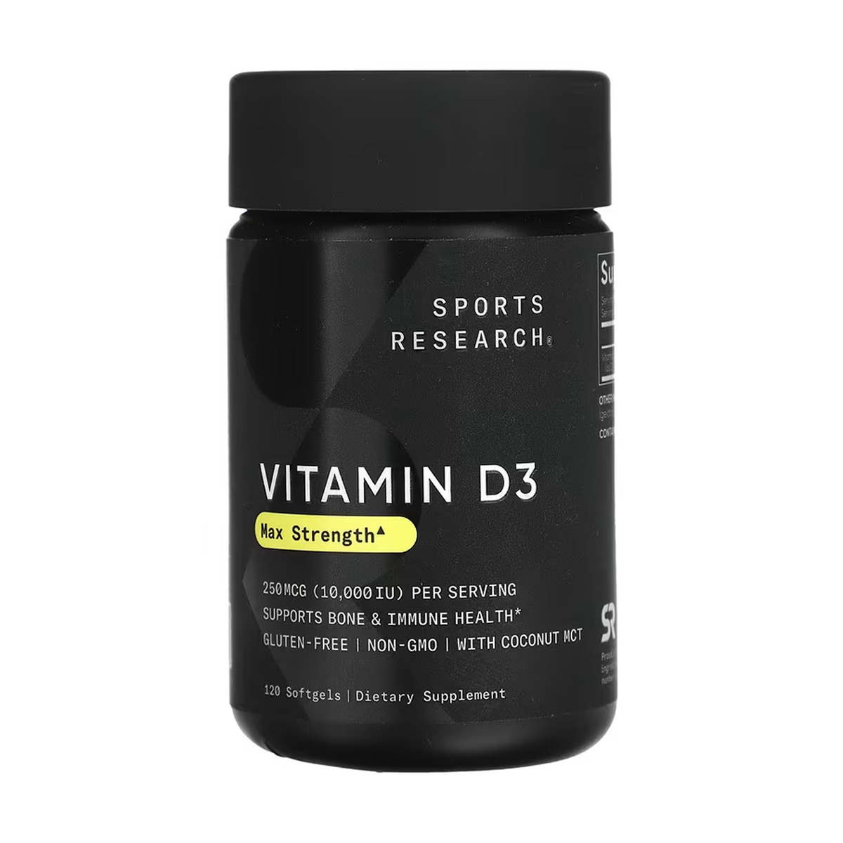 Vitamin D3 10000IU - 120 softgels. Фото 3
