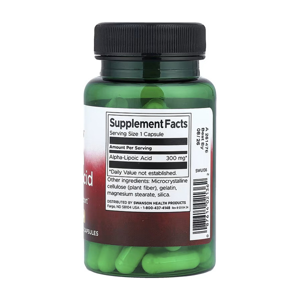 Alpha Lipoic Acid 300 mg - 60 caps. Фото 2