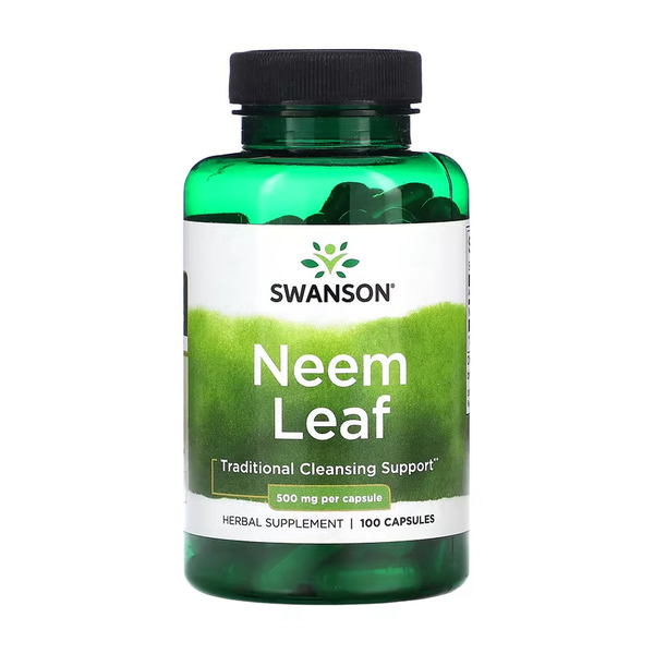 Neem Leaf 500 mg - 100 caps. Фото 3