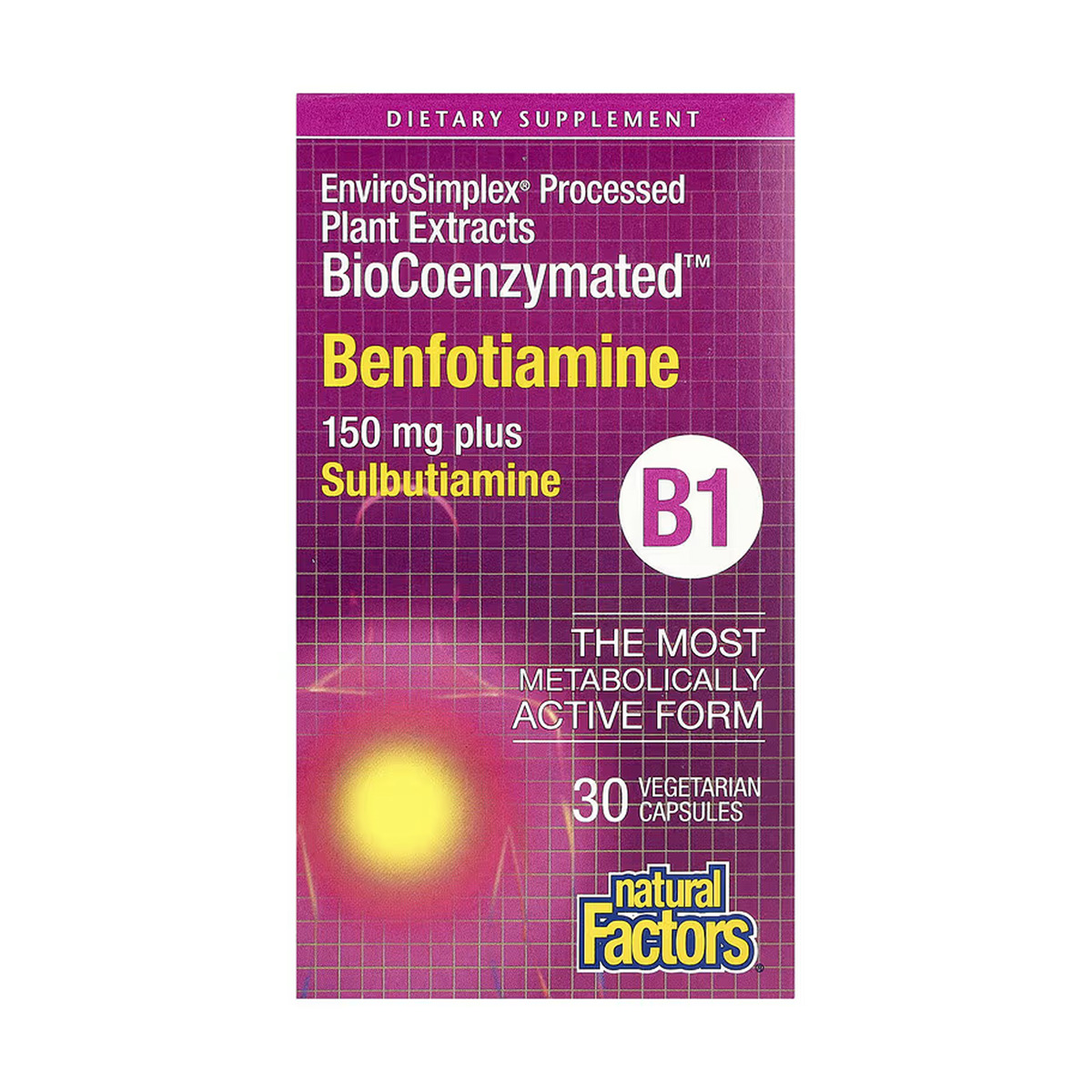 BioCoenzymated Benfotiamine - 30 caps. Фото 4