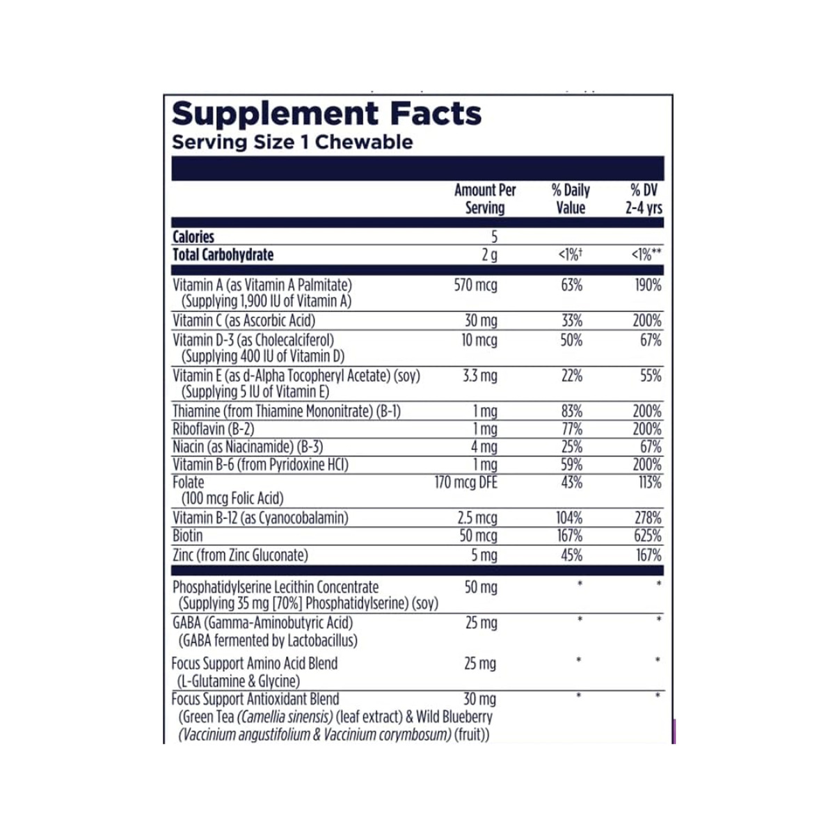 Focus-Saurus - 30 chewables Grape. Фото 2