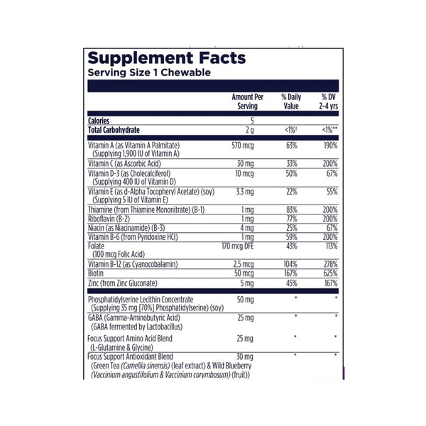 Focus-Saurus - 30 chewables Grape. Фото 4