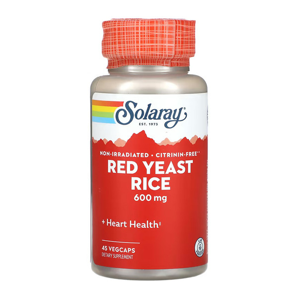 Red Yeast Rice 600mg - 45 vcaps. Фото 3