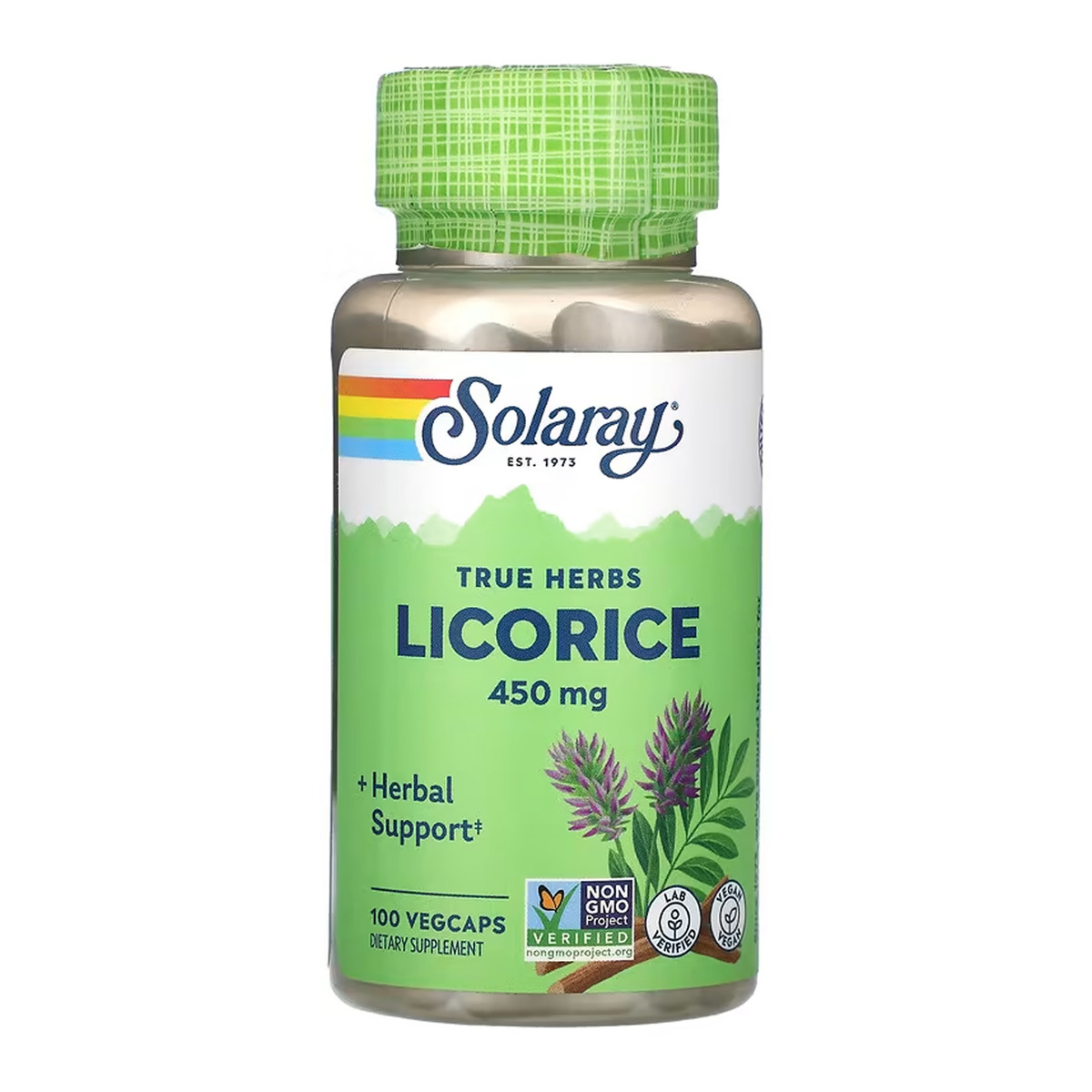 Licorice 450mg - 100 vcaps. Фото 3