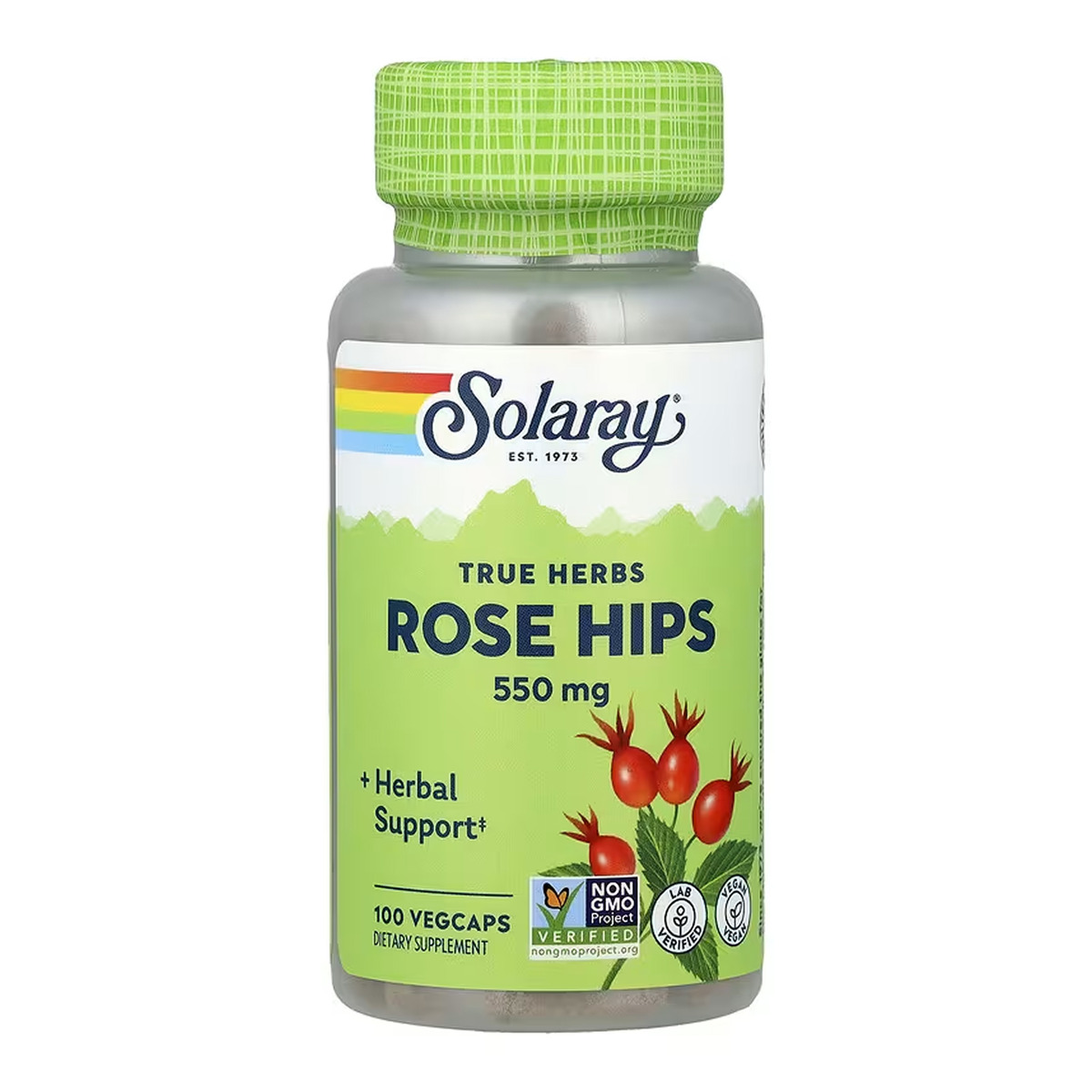Rose Hips Fruit 550mg - 100 vcaps. Фото 3
