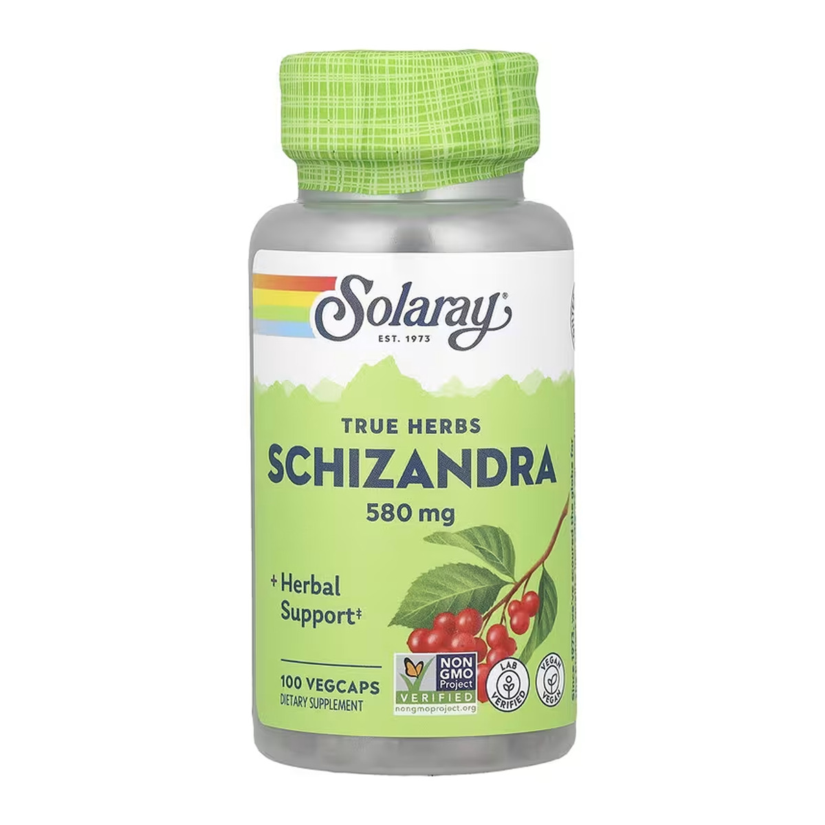 Schizandra Berry 580mg - 100 vcaps. Фото 3