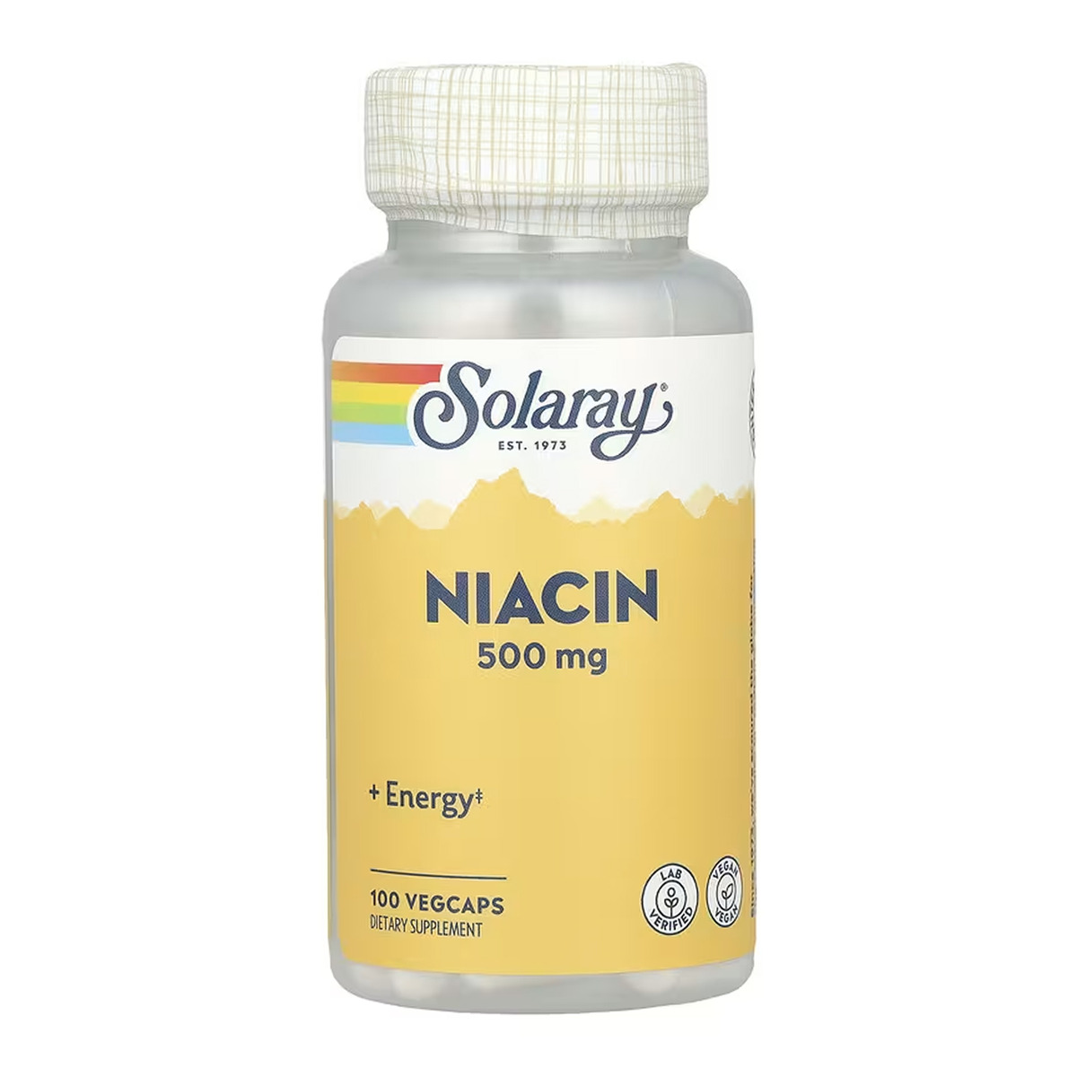 Niacin 500mg - 100 vcaps