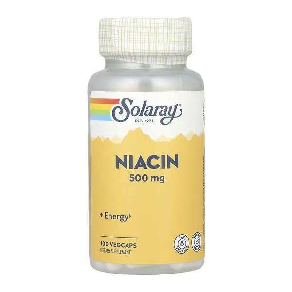 Niacin 500mg - 100 vcaps