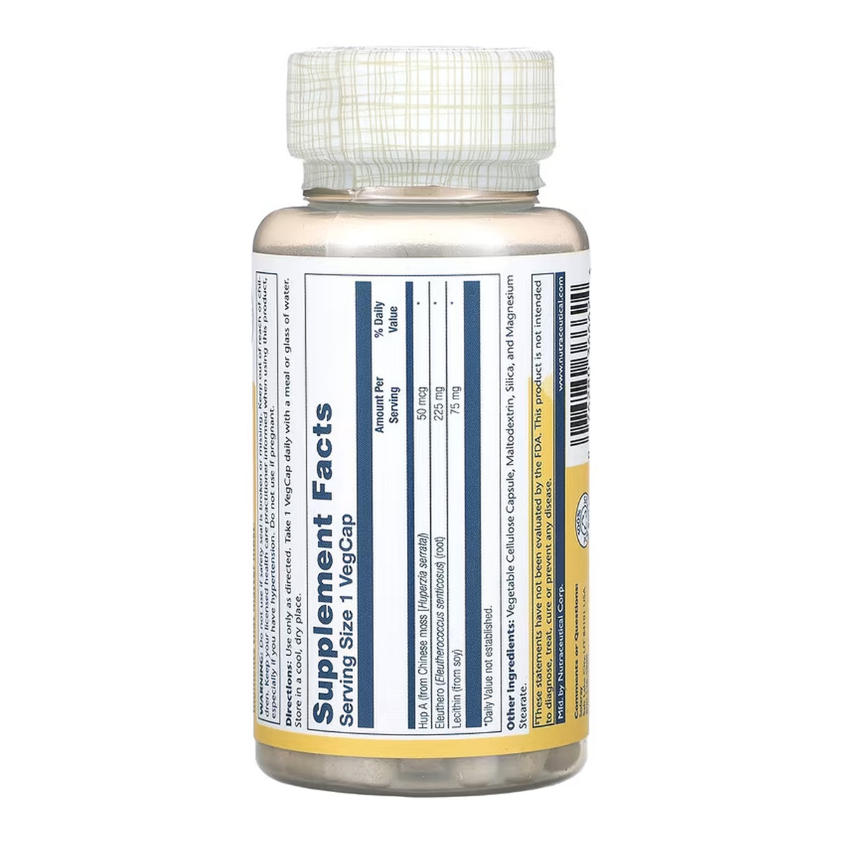 Huperzine A 50mcg - 60 vcaps. Фото 2