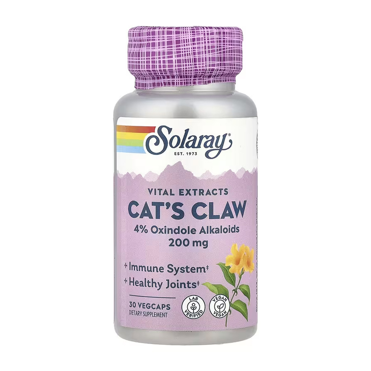 Cat's Claw 200 mg - 30 vcaps