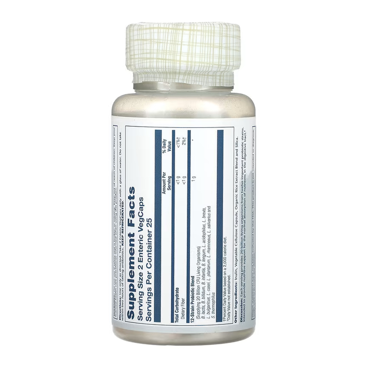 Multidophilus Probiotic 12 Strains - 50 vcaps. Фото 2